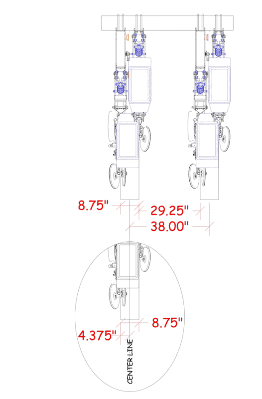 Twin Row Diagram